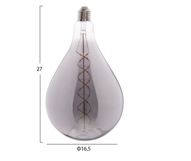 LED крушка HM4052.03 сив цвят