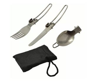 Set de tacâmuri practică pentru drumeții, 3 piese