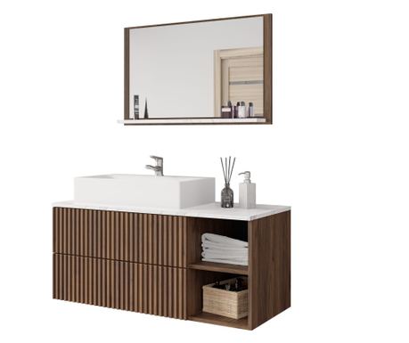 Mobilier de baie Kiegi canelate I
