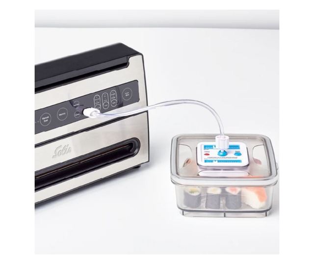 Aparat de vidat compact, Solis, VertiVac Plus, vidare uscata/umeda, argintiu