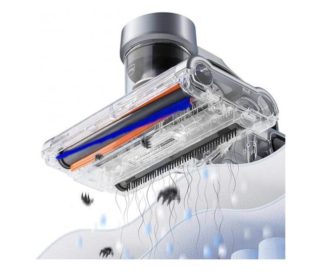Aspirator Jimmy BX7 anti-acarieni, 600W, 15 kPa, filtrare in 6 trepte, functie "Tumping", gri