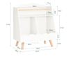 SoBuy Raft pentru copii 61x35x71cm KMB100-K-W thumbnail 3