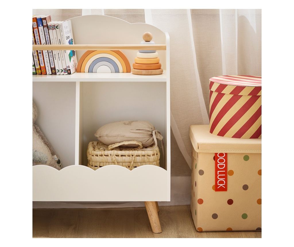 SoBuy Raft pentru copii 61x35x71cm KMB100-K-W - 9