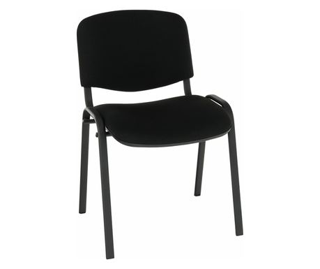 Черен офис стол Iso 53x58x83 см