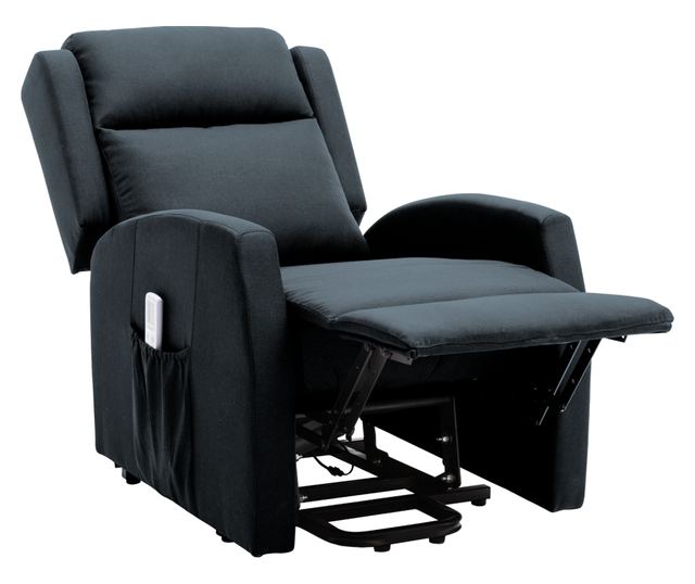 Fotoliu de relaxare pozitionabil gri Ticino 72x90-160x83-106 cm