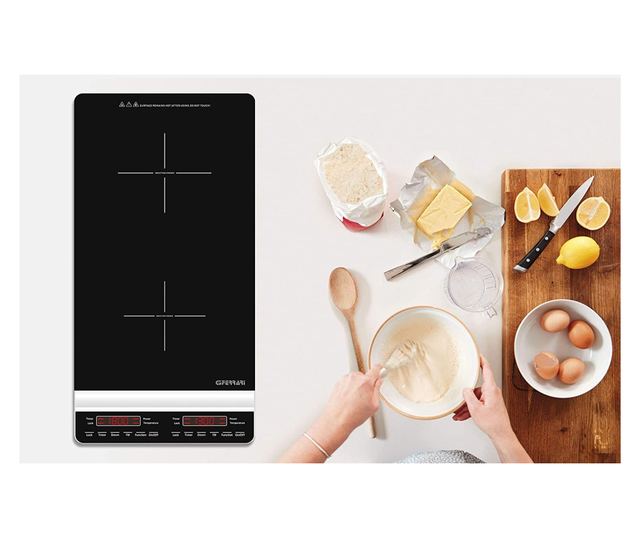 G3 Ferrari Dinamiko Duboka indukcijska ploča za kuhanje - Crna