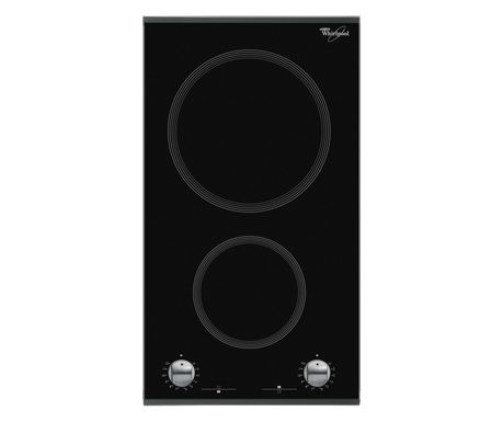 Whirlpool AKT 360/IX Ploča za kuhanje Crna Ugradbena Indukcijska ploča s 2 zone