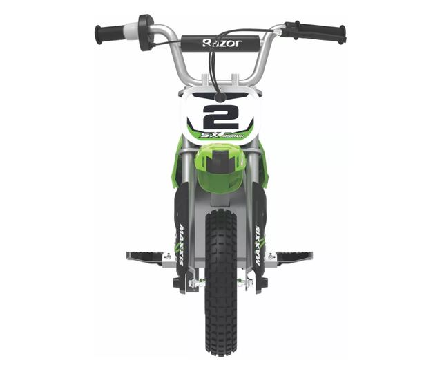 Мотоциклет Razor SX350 McGrath Supercross Rider, Детски, Електрически, Черен/Зелен