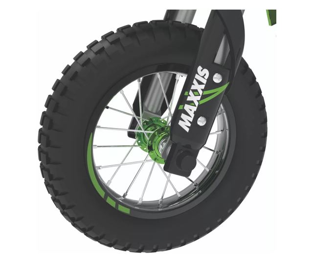 Мотоциклет Razor SX350 McGrath Supercross Rider, Детски, Електрически, Черен/Зелен