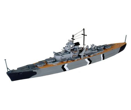 Revell Bismarck mini csatahajó műanyag modell (1:1200)