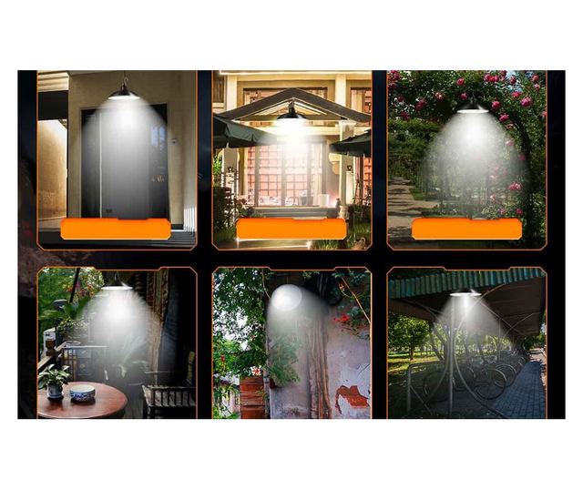 Lampă Solară de Grădină Superfire FF10-B 6W 2200mAh