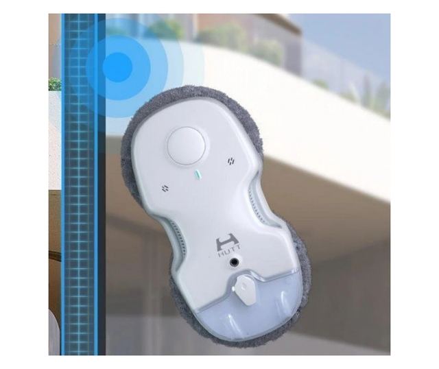 Robot de spălat geamuri Xiaomi HUTT C6, 90W, 3800Pa, senzori inteligenți, planificare rută, alb