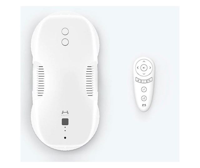 Robot de spălat geamuri Xiaomi HUTT DDC55, 120W, 3800Pa, senzori AI, UPS încorporat, algoritm inteligent, alb