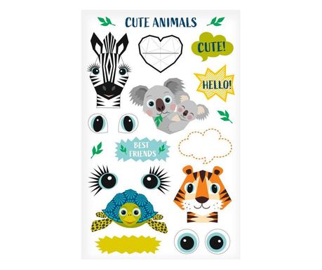 Herlitz Foliensticker Cute Animals FSC (50040278)