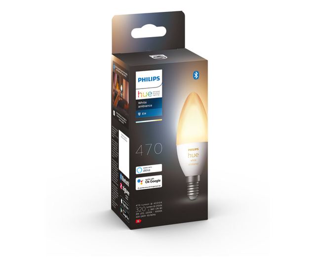 Pametna žarnica Philips Hue White Ambiance z zatemnitvijo