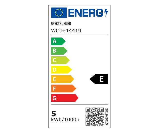 Żarówka tradycyjna Spectrum LED E27 560 lm 5 W