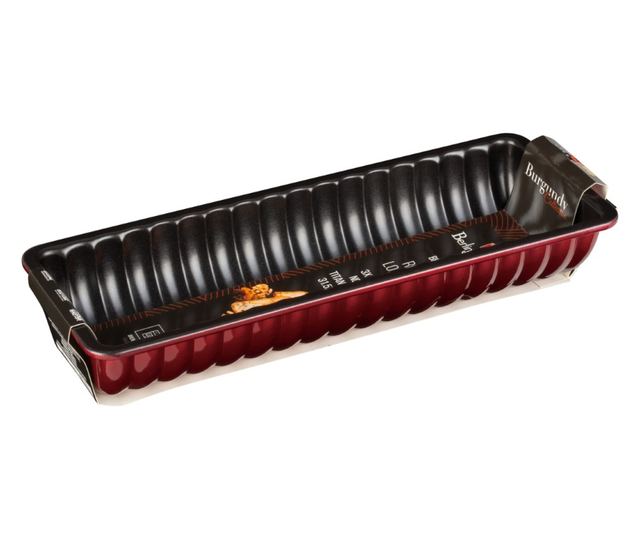 Tava chec marmorata Burgundy Metalic Line Berlinger Haus BH 7864