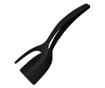 Spatula Multifunctionala tip Cleste pentru gatit, rezistenta la caldura, 30 cm lungime,Gonga® Negru thumbnail 1