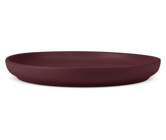 Set 4 cani cu farfurii Leonardo Berlinger Haus BH 10017, visiniu