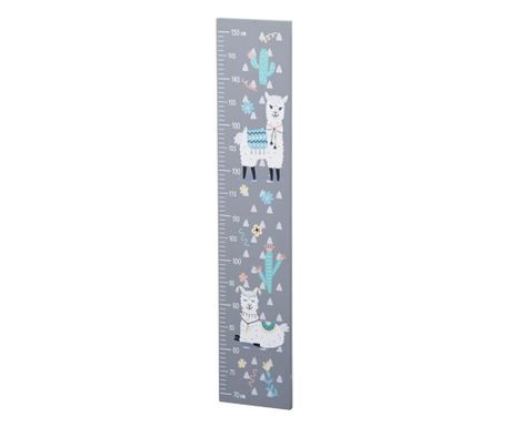Kesper 17709 Παιδικός Μετρητής Τοίχου, 70-150cm, Γκρι με Εικονογραφήσεις