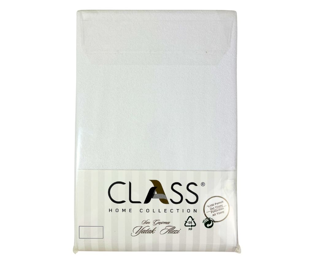 Protectie Protectie pentru saltea impermeabila,Class Home Collection, alba 160x200 cm - 3
