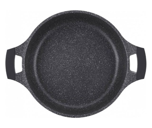 Cratita marmorata cu capac 26 cm, 3 litri, RL-BR26cm Royalty Line