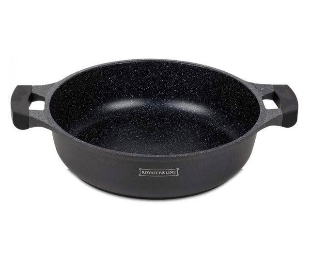 Cratita marmorata cu capac 26 cm, 3 litri, RL-BR26cm Royalty Line