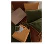Lenjerie de pat dublu, Majoli Bahar Home Collection, 100% bumbac soft crush, 144 TC, 4 piese, Demeter Forest