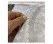 Lenjerie de pat dublu, Majoli Bahar Class Home Collection, 100% bumbac satin, 210TC, 6 piese, Gri, Elegance Grey