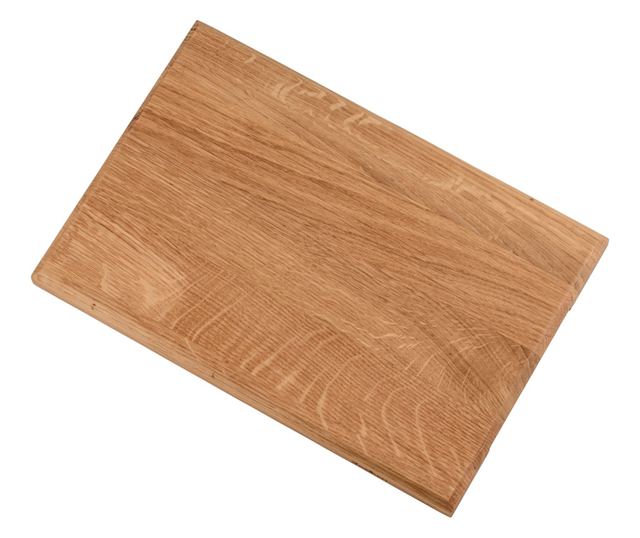 Profesionalna daska za rezanje od hrastovog drva 30x20x2 cm