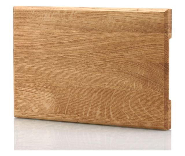 Profesionalna daska za rezanje od hrastovog drva 30x20x2 cm