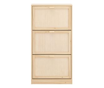 SoBuy Шкаф за обувки 3 клапи Дървена конзолна маса FSR159-N