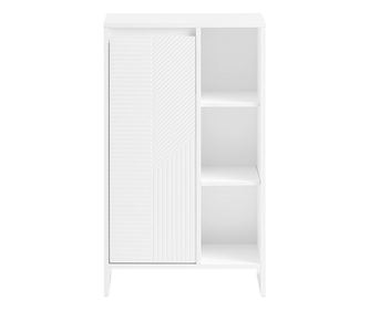 SoBuy skříňka nad pračkou, police na pračku, skříňka na pračku BZR156-W