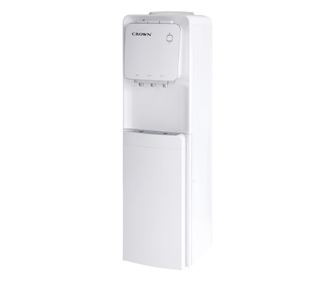 Диспенсър за вода Crown CWD 1934W, 580W, 10-95C, Охлаждане 0.7л/ч, Затопляне 5л/ч, Бял