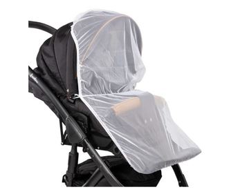 Универсален Комарник За Количка Бял Caretero
