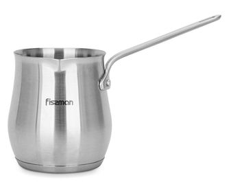Fissman kávéskanna, rozsdamentes acél 18/10, 8,5x10,5 cm, 530 ml, ezüst
