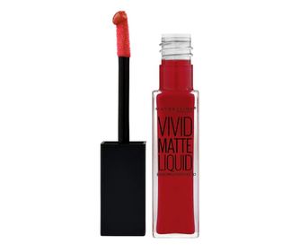 Υγρό Ματ Κραγιόν, Maybelline, Vivid Matte, 35 Rebel Red, 8 ml