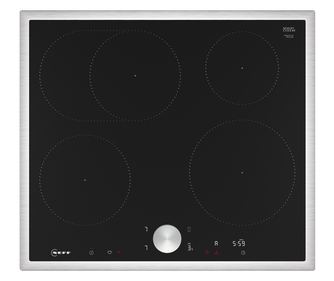 Neff T56STF1L0 нагревателна плоча Черен Вграден 60 см Зона за индукционна плоча 4 zone(s)