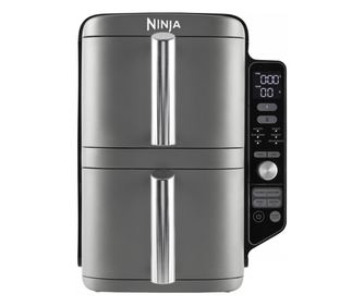 Φριτέζα διπλού θερμού αέρα Ninja SL400EU, 2470W, 9,5L, 2 καλάθια, 6 προγράμματα, μέγιστη τραγανότητα, λειτουργίες συγχρονισμού κ