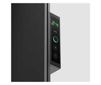 Convector electric AENO AGH0004S, 700W, 30 m2, display LED, Aplicație mobilă, Ultra-subțire, Wi-Fi, Negru