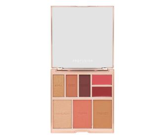 Paleta machiaj complet Full Face, Radiance, 8 nuante, Profusion Cosmetics, 22 g