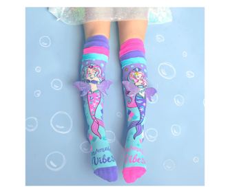 Цветни дълги чорапи Madmia Mermaid Vibes за момичета 6-99 години