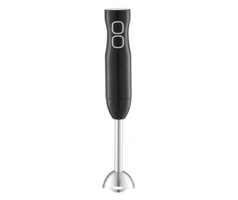 Blender Rosberg R51112MS, 400 W, 2 viteze, vârf din oțel, negru
