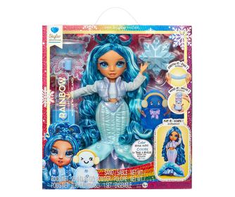 Rainbow High Winter Wonderland Doll- Skyler (Blue)