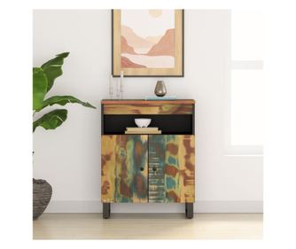 Omara z 2 vrati, 60x33x75 cm, reciklirano masivno leso