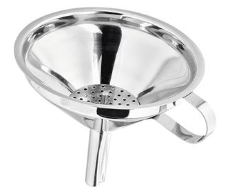 Lejek filtrujący Judge Kitchen, stal nierdzewna, 11x12,5 cm, srebrny