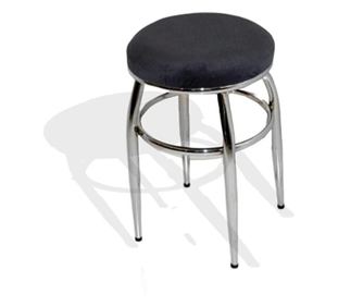 Scaun taburet, Color Homs negru 45 x 30 x 30 cm