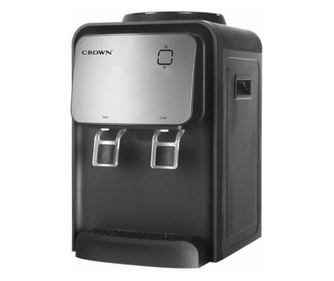 Диспенсър за вода Crown CWD-1918BS, 75/580W, 10-95C, Черен