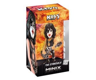 Minix 100 Music - Kiss The Starchild gyűjthető Énekes figura 12cm