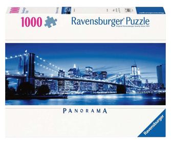 Puzzle Panorama - Leuchtendes New York (1000 Teile)